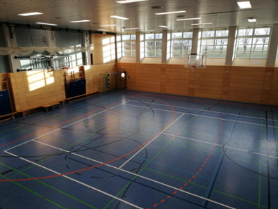 Sporthalle - Innenansicht